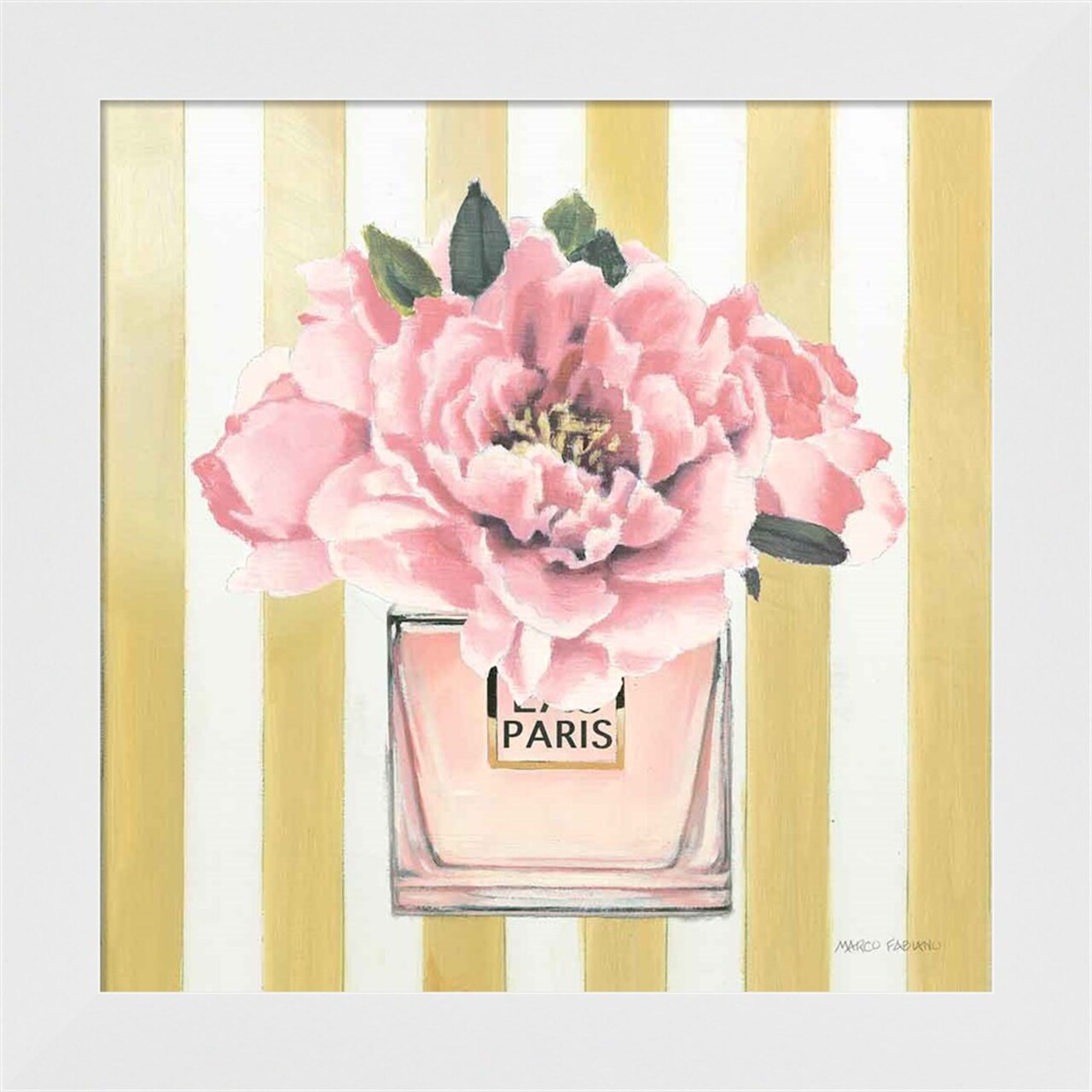 Forever Fashion Perfume by Marco Fabiano 14" x 14" Framed Wall Art
